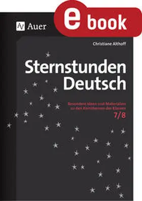 Althoff |  Sternstunden Deutsch 7-8 | eBook | Sack Fachmedien