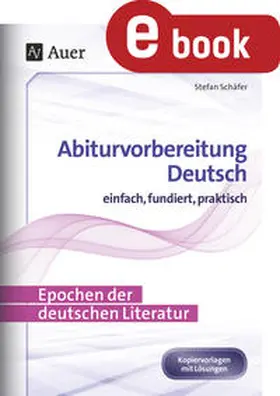 Schäfer | Epochen der deutschen Literatur | E-Book | www.sack.de