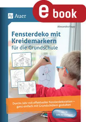 Fensterdeko mit Kreidemarkern für die Grundschule | E-Book | www.sack.de