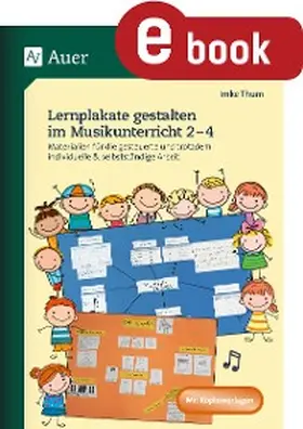 Thum | Lernplakate gestalten im Musikunterricht 2-4 | E-Book | www.sack.de