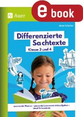 Scheller | Differenzierte Sachtexte Klasse 3 und 4 | E-Book | www.sack.de