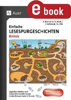 Blomann / Rook / Schlimok |  Einfache Lesespurgeschichten Krimis | eBook | Sack Fachmedien