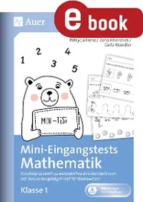 Langellotti / Frenz / Khorshidi | Mini-Eingangstests Mathematik - Klasse 1 | E-Book | www.sack.de