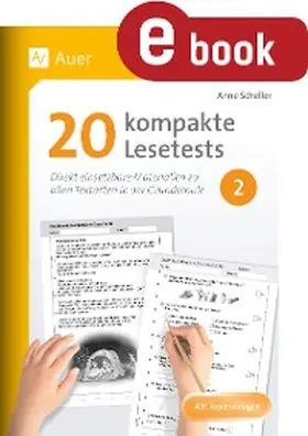 Scheller |  20 kompakte Lesetests für Klasse 2 | eBook | Sack Fachmedien