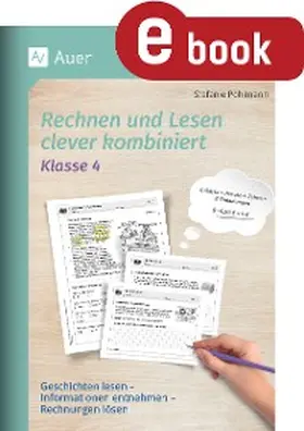 Pohlmann | Rechnen und Lesen clever kombiniert - Klasse 4 | E-Book | www.sack.de