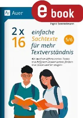 Semmelmann |  2 x 16 einfache Sachtexte für mehr Textverständnis 5-6 | eBook | Sack Fachmedien