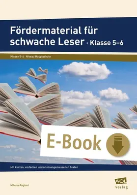 Angioni | Fördermaterial für schwache Leser - Klasse 5-6 | E-Book | www.sack.de