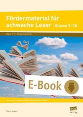 Angioni | Fördermaterial für schwache Leser - Klasse 9-10 | E-Book | sack.de