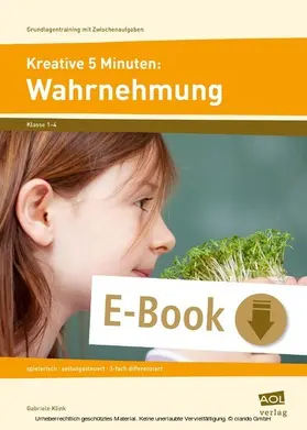 Klink |  Kreative 5 Minuten: Wahrnehmung | eBook | Sack Fachmedien