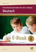 Koch |  Freiarbeitsmaterialien für die 6. Klasse: Deutsch | eBook | Sack Fachmedien