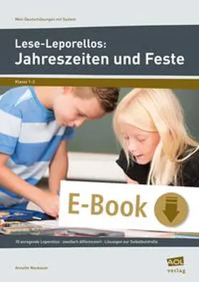 Neubauer |  Lese-Leporellos: Jahreszeiten und Feste Kl. 1/2 | eBook | Sack Fachmedien
