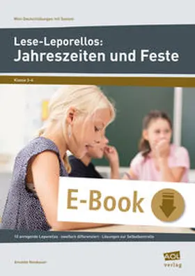 Neubauer |  Lese-Leporellos: Jahreszeiten und Feste Kl. 3/4 | eBook | Sack Fachmedien