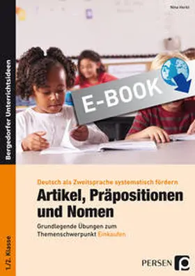 Herkt |  Artikel, Präpositionen und Nomen - Einkaufen 1/2 | eBook | Sack Fachmedien