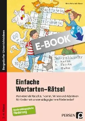 Rehschuh-Blasse |  Einfache Wortarten-Rätsel | eBook | Sack Fachmedien