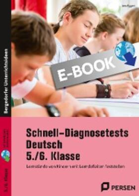 Eggert | Schnell-Diagnosetests Deutsch 5./6. Klasse | E-Book | sack.de