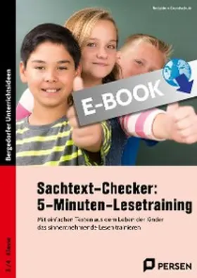 Grundschule |  Sachtext-Checker: 5-Minuten-Lesetraining - GS | eBook | Sack Fachmedien