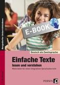 Jaglarz / Bemmerlein |  Einfache Texte lesen und verstehen | eBook | Sack Fachmedien