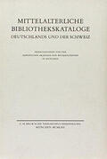  Mittelalterliche Bibliothekskataloge Bd. 3 Tl. 4: Register zu Teil 1-3 | Buch |  Sack Fachmedien