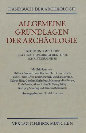 Hausmann |  Allgemeine Grundlagen der Archäologie | Buch |  Sack Fachmedien