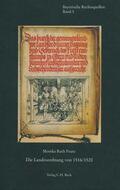  Die Landesordnung von 1516/1520 | Buch |  Sack Fachmedien