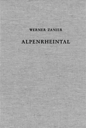 Zanier |  Das Alpenrheintal in den Jahrzehnten um Christi Geburt | Buch |  Sack Fachmedien