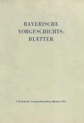  Bayerische Vorgeschichtsblätter 2019 | Buch |  Sack Fachmedien