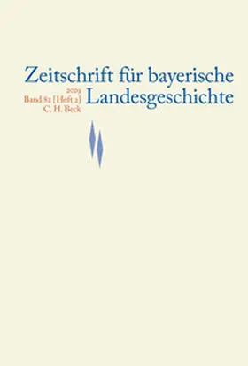  Zeitschrift für bayerische Landesgeschichte Band 82 Heft 2/2019 | Buch |  Sack Fachmedien