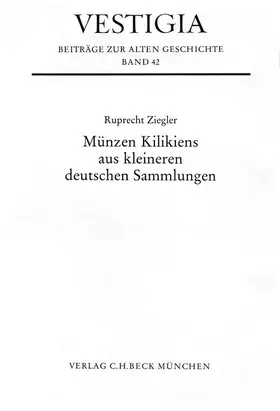 Ziegler |  Münzen Kilikiens aus kleineren deutschen Sammlungen | Buch |  Sack Fachmedien