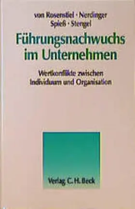 Rosenstiel / Nerdinger / Spieß |  Führungsnachwuchs im Unternehmen | Buch |  Sack Fachmedien