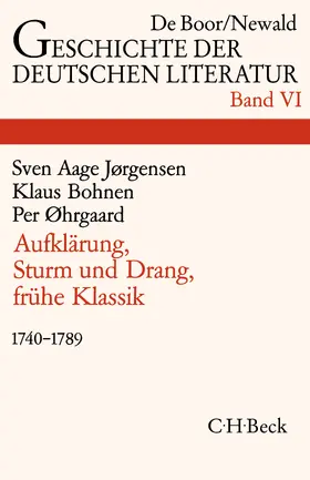 Jørgensen / Bohnen / Øhrgaard |  Geschichte der deutschen Literatur | Buch |  Sack Fachmedien
