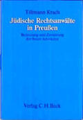 Krach |  Jüdische Rechtsanwälte in Preußen | Buch |  Sack Fachmedien