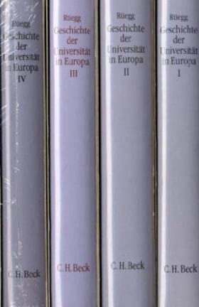 Geschichte der Universität in Europa  Gesamtwerk | Buch | 978-3-406-36956-8 | www.sack.de
