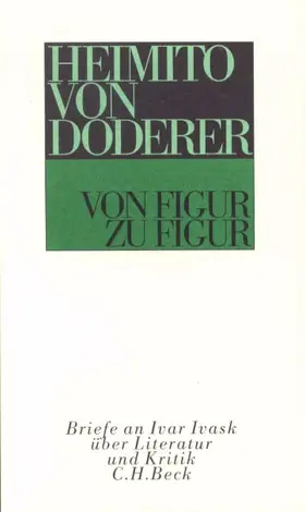 Doderer / Fleischer / Schmidt-Dengler |  Von Figur zu Figur | Buch |  Sack Fachmedien