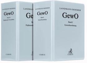 Landmann/Rohmer | Gewerbeordnung und ergänzende Vorschriften: GewO, mit Fortsetzungsbezug | Loseblattwerk | sack.de