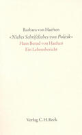 Haeften |  'Nichts Schriftliches von Politik' | Buch |  Sack Fachmedien