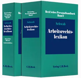 Schwab | Beck'sches Personalhandbuch Band I, mit Fortsetzungsbezug | Loseblattwerk | sack.de