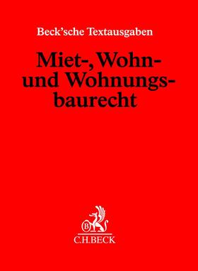 Miet-, Wohn- und Wohnungsbaurecht, mit Fortsetzungsbezug | Loseblattwerk | sack.de