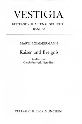 Zimmermann |  Kaiser und Ereignis | Buch |  Sack Fachmedien