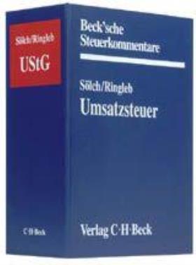 Sölch / Ringleb |  Umsatzsteuergesetz: UStG, mit Fortsetzungsbezug | Loseblattwerk |  Sack Fachmedien