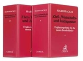 Habersack II  |  Zivil-, Wirtschafts- und Justizgesetze für die neuen Bundesländer, mit Fortsetzungsbezug | Loseblattwerk |  Sack Fachmedien