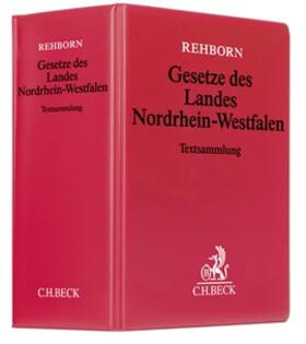 Rehborn | Gesetze des Landes Nordrhein-Westfalen, mit Fortsetzungsbezug | Loseblattwerk | sack.de