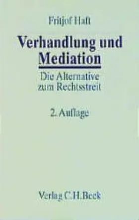 Haft |  Verhandlung und Mediation | Buch |  Sack Fachmedien