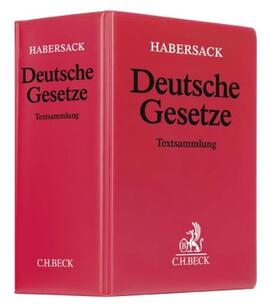 Habersack | Deutsche Gesetze, mit Fortsetzungsbezug | Loseblattwerk | sack.de