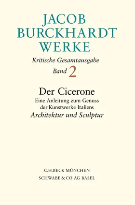 Burckhardt / Roeck / Tauber |  Jacob Burckhardt Werke | Buch |  Sack Fachmedien