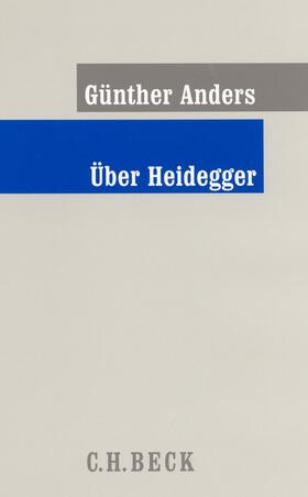 Anders / Oberschlick |  Über Heidegger | Buch |  Sack Fachmedien