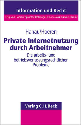 Hanau / Hoeren |  Private Internetnutzung durch Arbeitnehmer | Buch |  Sack Fachmedien