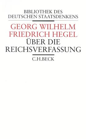 Hegel / Maier / Meist |  Über die Reichsverfassung | Buch |  Sack Fachmedien
