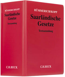 Hümmerich / Kopp | Saarländische Gesetze, ohne Fortsetzungsbezug | Loseblattwerk | sack.de