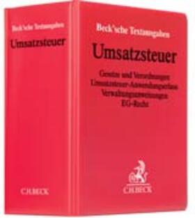  Umsatzsteuer, ohne Fortsetzungsbezug | Loseblattwerk |  Sack Fachmedien
