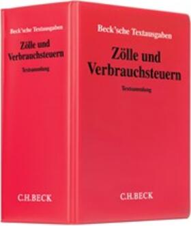 Witte | Zölle und Verbrauchsteuern, ohne Fortsetzungsbezug | Loseblattwerk | sack.de